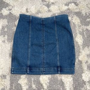 Free People Modern femme Denium skirt